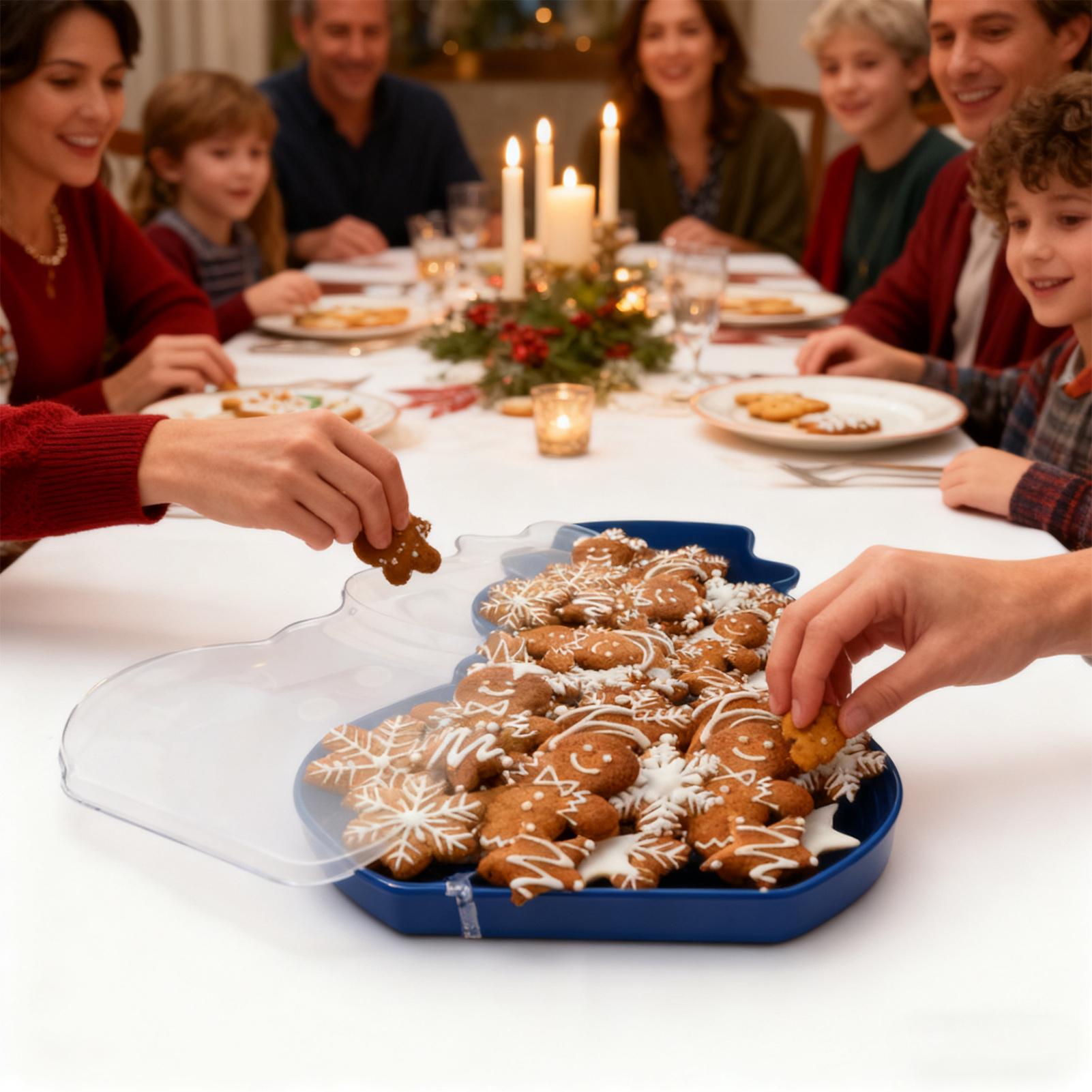 Food Snacks For Christmas - عيد الميلاد صينية الوجبات الخفيفة الغذاء