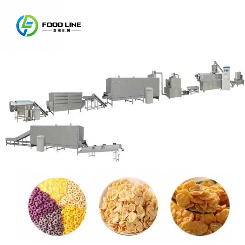 Food Snacks Making Machine - خط إنتاج رقائق الذرة الأوتوماتيكي المخصص