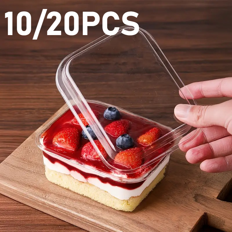 Food Snacks Packaging - 10/20 قطعة غطاء حقيبة مربعة للاستعمال