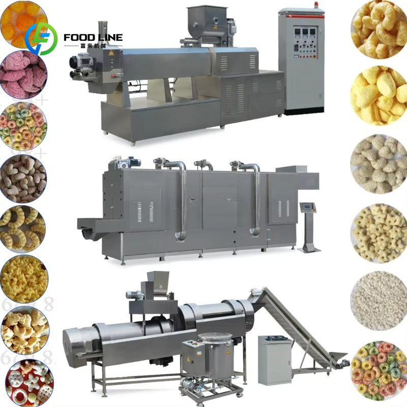 Food Snacks Making Machine - آلة صنع رقائق الذرة الحلوة المخصصة