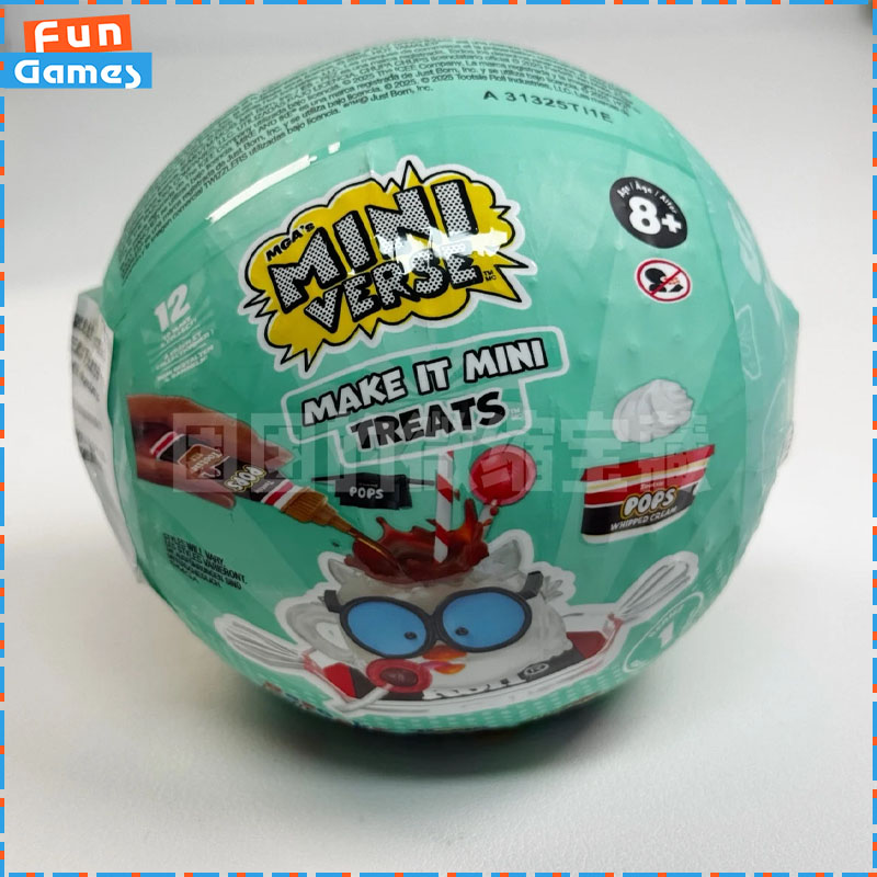 Food Snacks Gifts - MGA Miniverse ألعاب كروية صغيرة أعمى