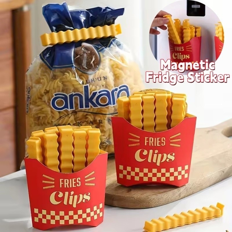 12 قطعة/مجموعة من مشابك حفظ ال - مراجعة Food Snacks Gifts وسعره