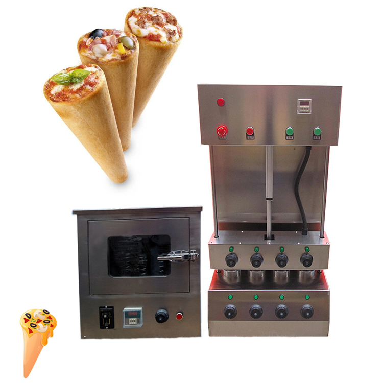 آلة صنع مخاريط البيتزا الأوتوم - مراجعة Food Snacks Making Machine وسعره