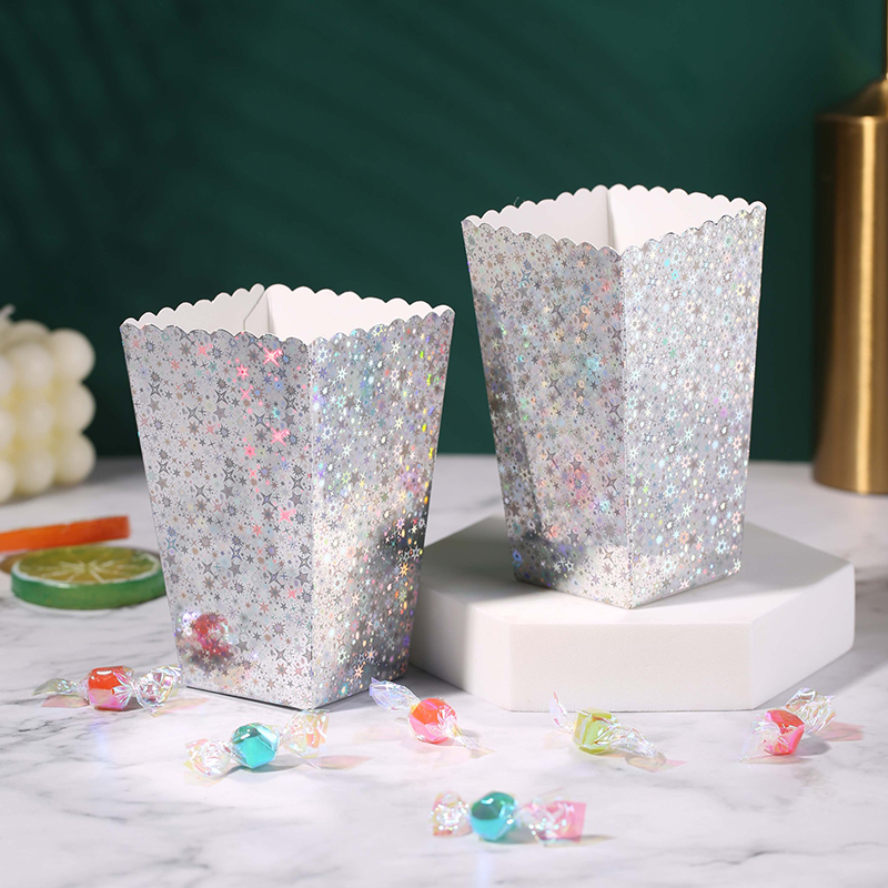 25/50 قطعة صندوق هدايا ورقي بت - مراجعة Food Snacks Gifts وسعره