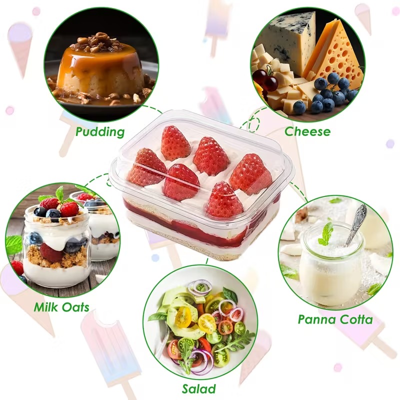 10/20 قطعة غطاء حقيبة مربعة لل - مراجعة Food Snacks Packaging وسعره