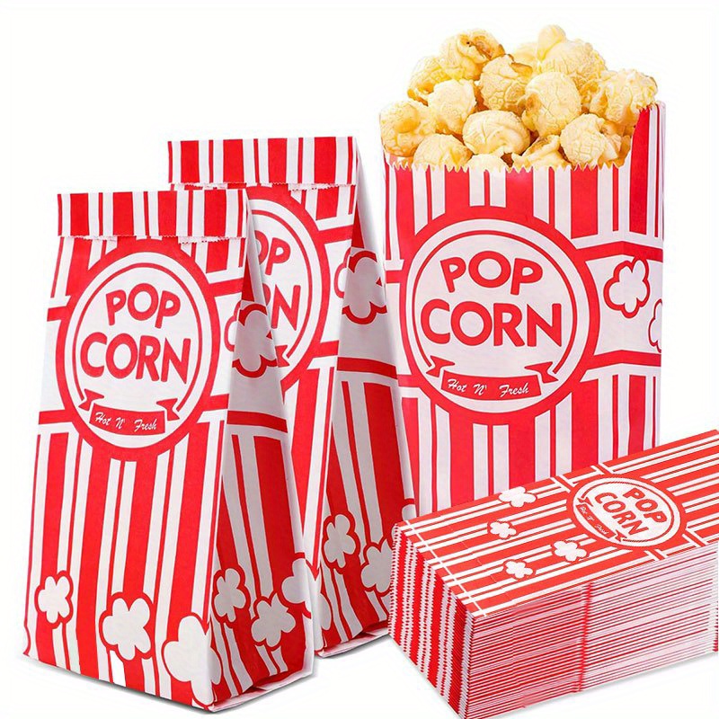 20/50 قطعة أكياس الفشار الفردي - مراجعة Food Snacks Gifts وسعره