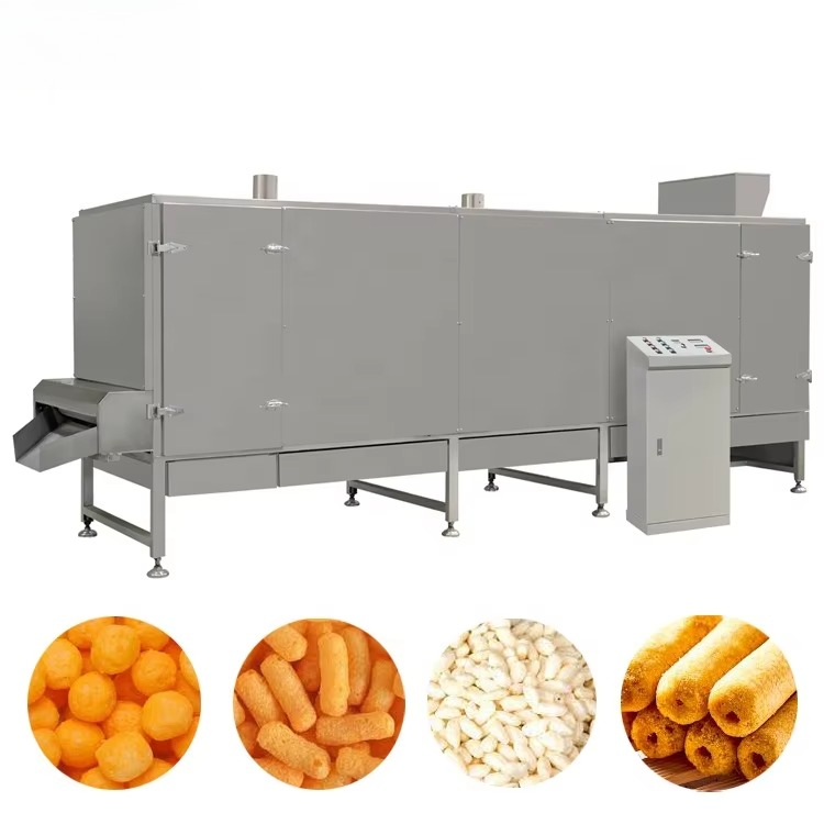 خط إنتاج وجبات خفيفة عالي الجو - مراجعة Food Snacks Making Machine وسعره