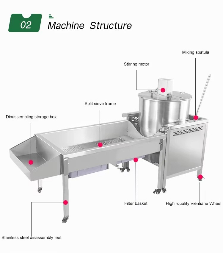 غطاء خارجي مقاوم للغبار لآلة ص - مراجعة Food Snacks Making Machine وسعره